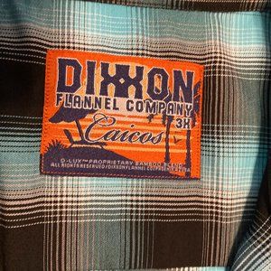 Dixxon Flannel Company *CAICOS* Short Sleeve Shirt 3X Like New *BIG and TALL*